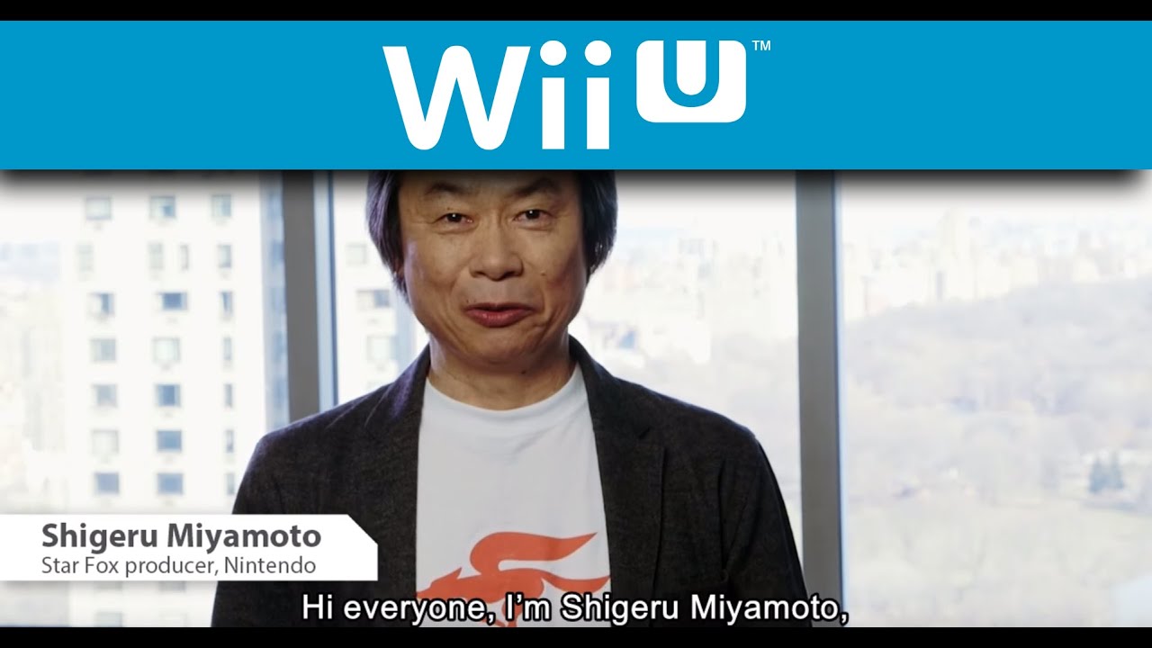 Star Fox Zero - Interview with Shigeru Miyamoto (Wii U)
