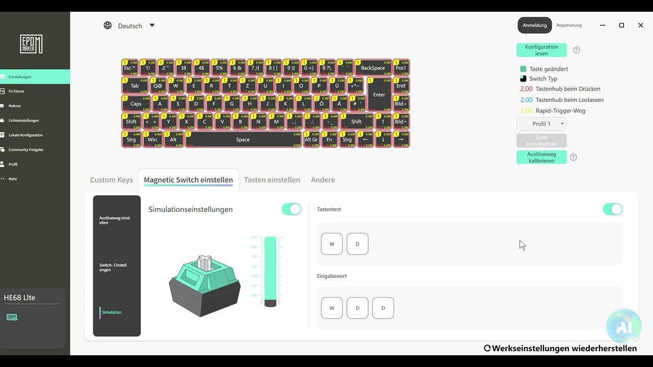 Epomaker Software