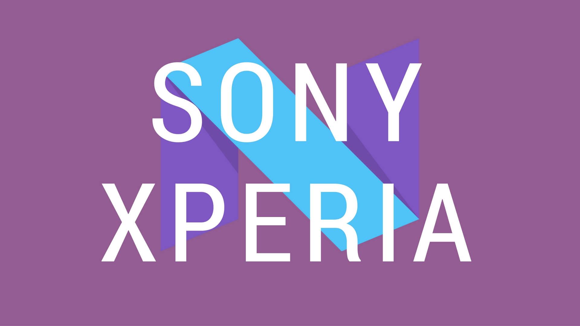 Sony Xperia X Android 7 Nougat