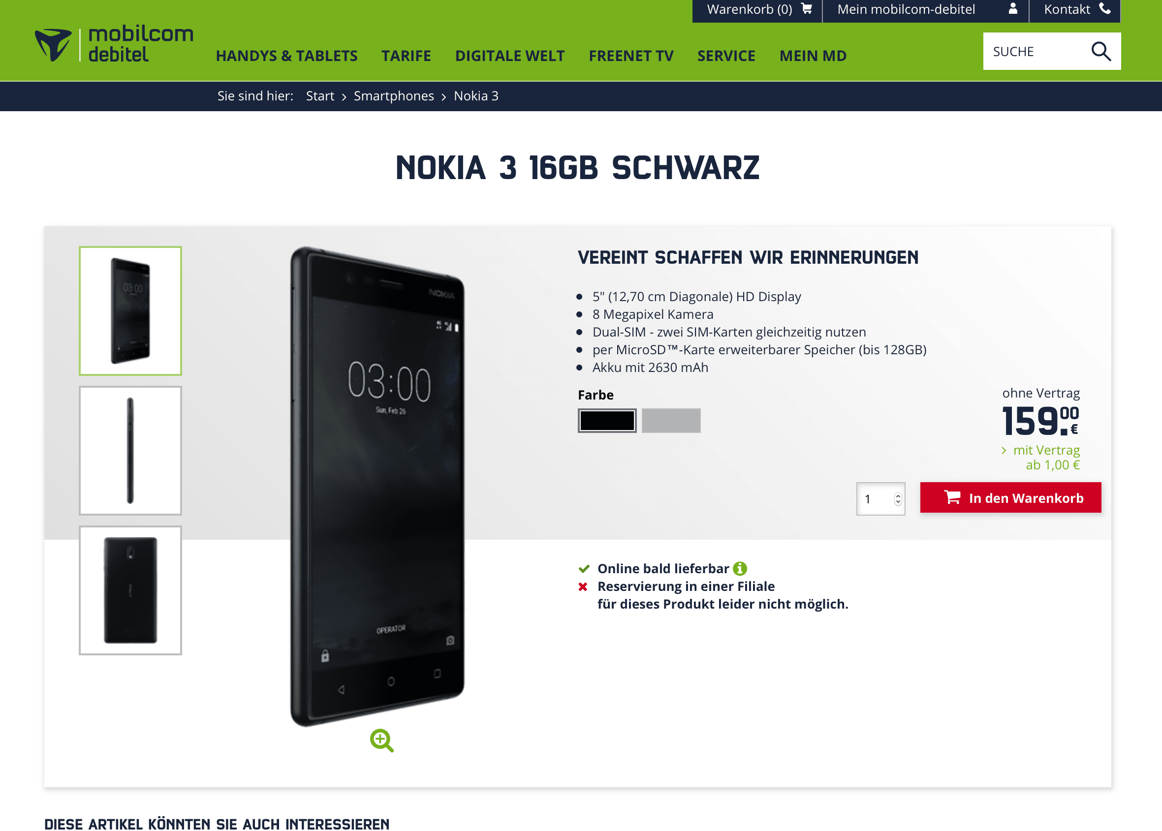 Neue Nokia Modelle: Verkauf beginnt in Deutschland bis Ende Juli Bildschirmfoto 2017 07 03 um 16.29.26 e1499092220125 • techboys.de • smart tech, auf den Punkt!