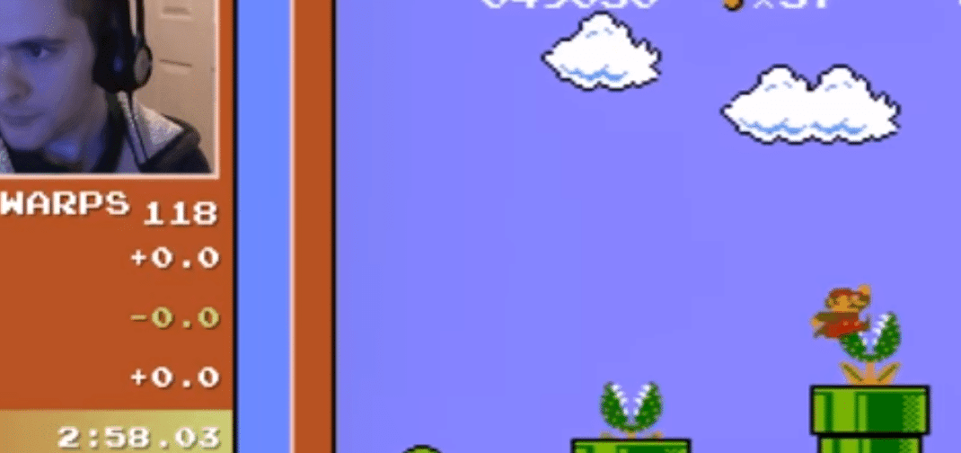 Super Mario Bros. Speedrun Hitbox