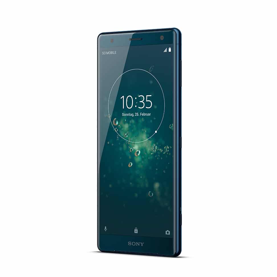 xperia xz2 front40 deep green low • 🚀 techboys.de : 💡Smarte Technik & Hardware für den Alltag