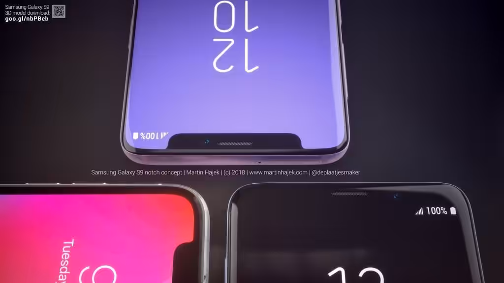 Galaxy S9 N: Der einzige gelungene iPhone X-Klon bleibt Konzept-Studie Galaxy S9 Notch Design 2 • techboys.de ▶ Smart Home. PC-Hardware. Streaming. Ohne Blabla.