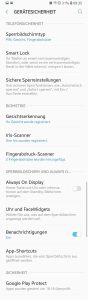 Galaxy S8: diese Option fehlt beim 2017er-Modell.