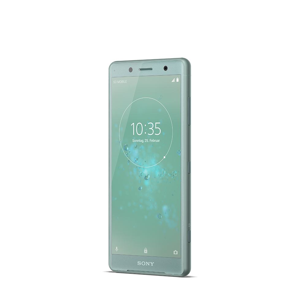 Xperia XZ2 Compact front40 Moss Green Low