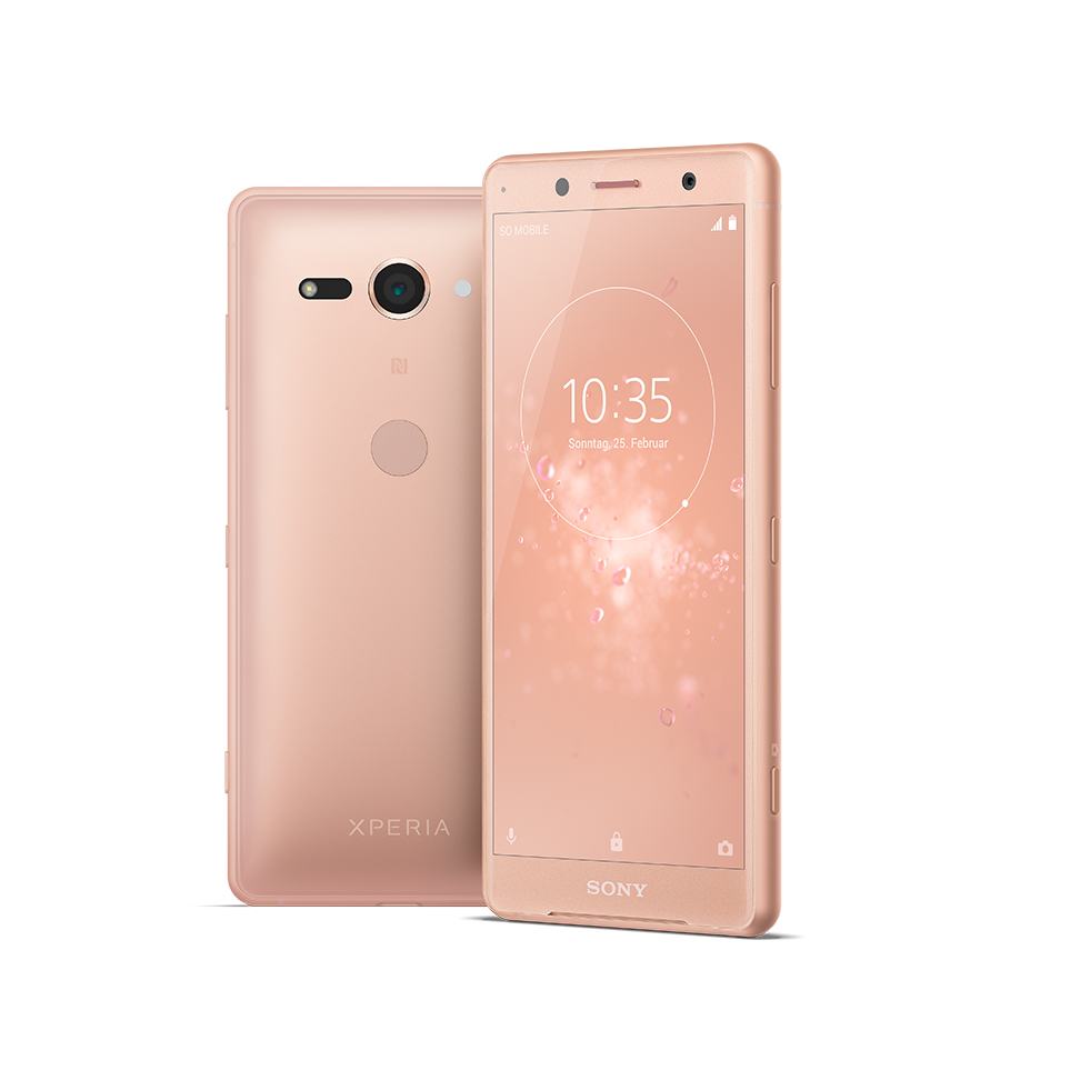 Xperia XZ2 Compact group Coral Pink Low