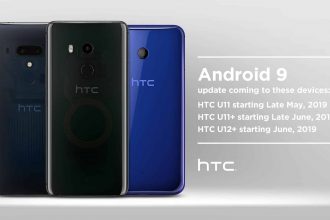 HTC U11 Android Pie Update