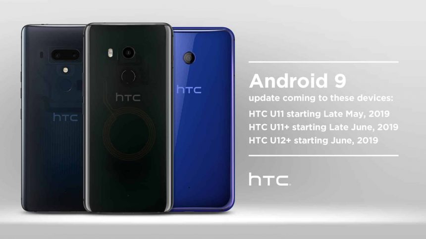 HTC U11 Android Pie Update