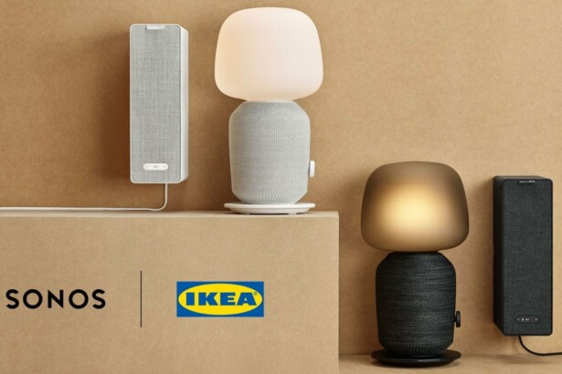 cropped IKEA Sonos Lampen und Lautsprecher