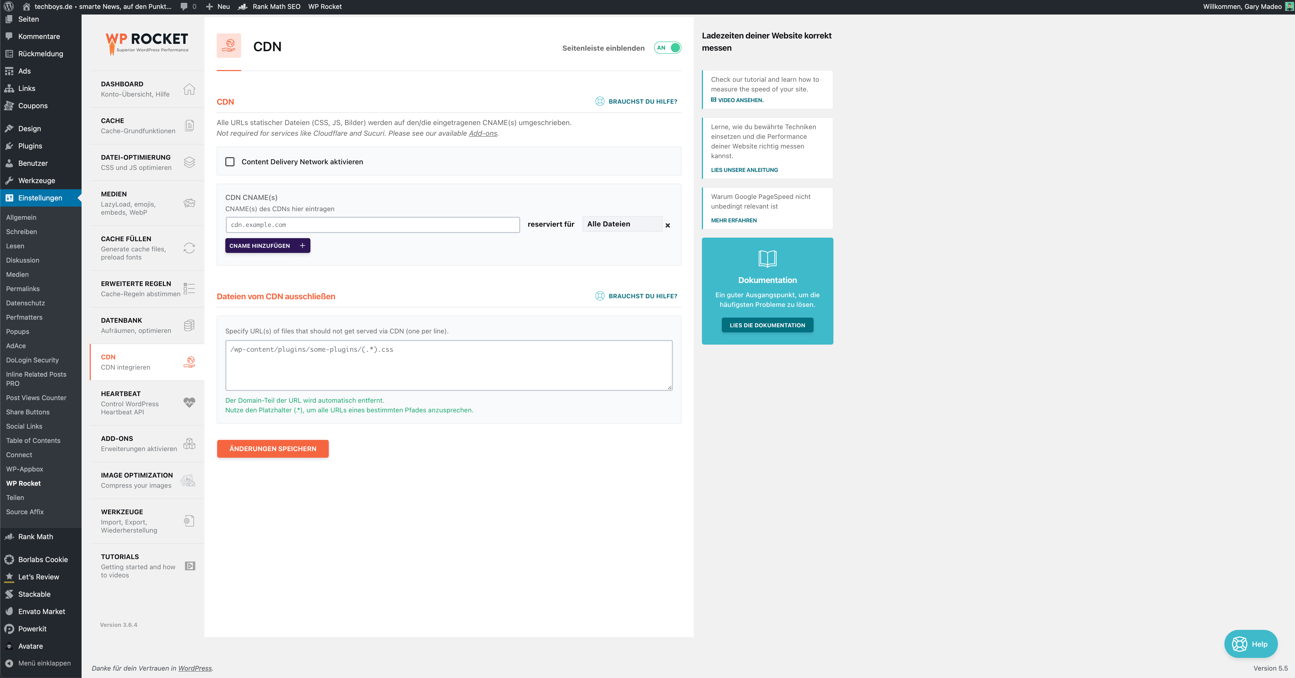 WordPress beschleunigen mit WP Rocket (Tutorial 2020) WordPress beschleunigen mit WP Rocket (Tutorial 2020) techboys.de • smarte News, auf den Punkt!