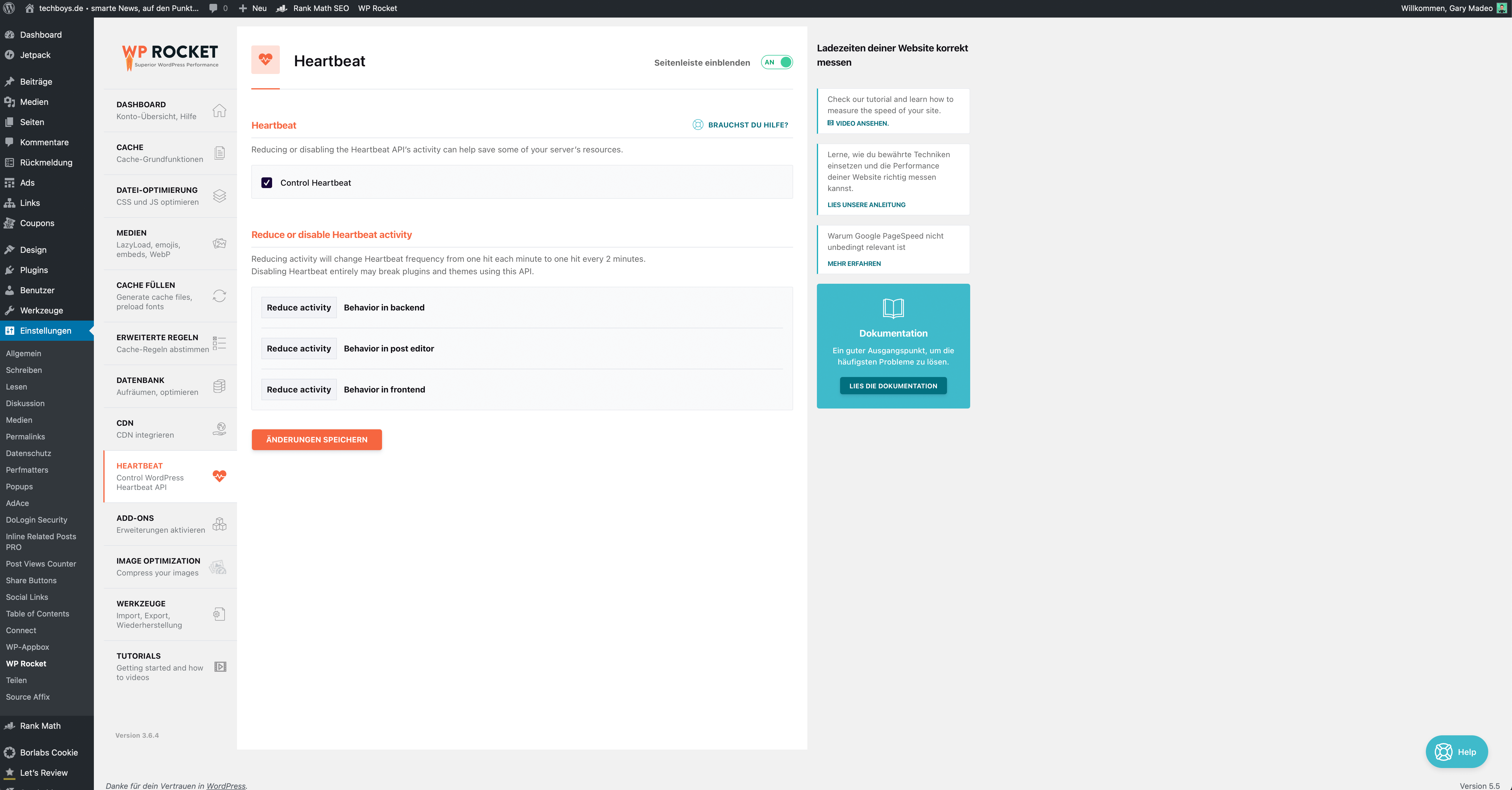WordPress beschleunigen mit WP Rocket (Tutorial 2020) WordPress beschleunigen mit WP Rocket (Tutorial 2020) techboys.de • smarte News, auf den Punkt!