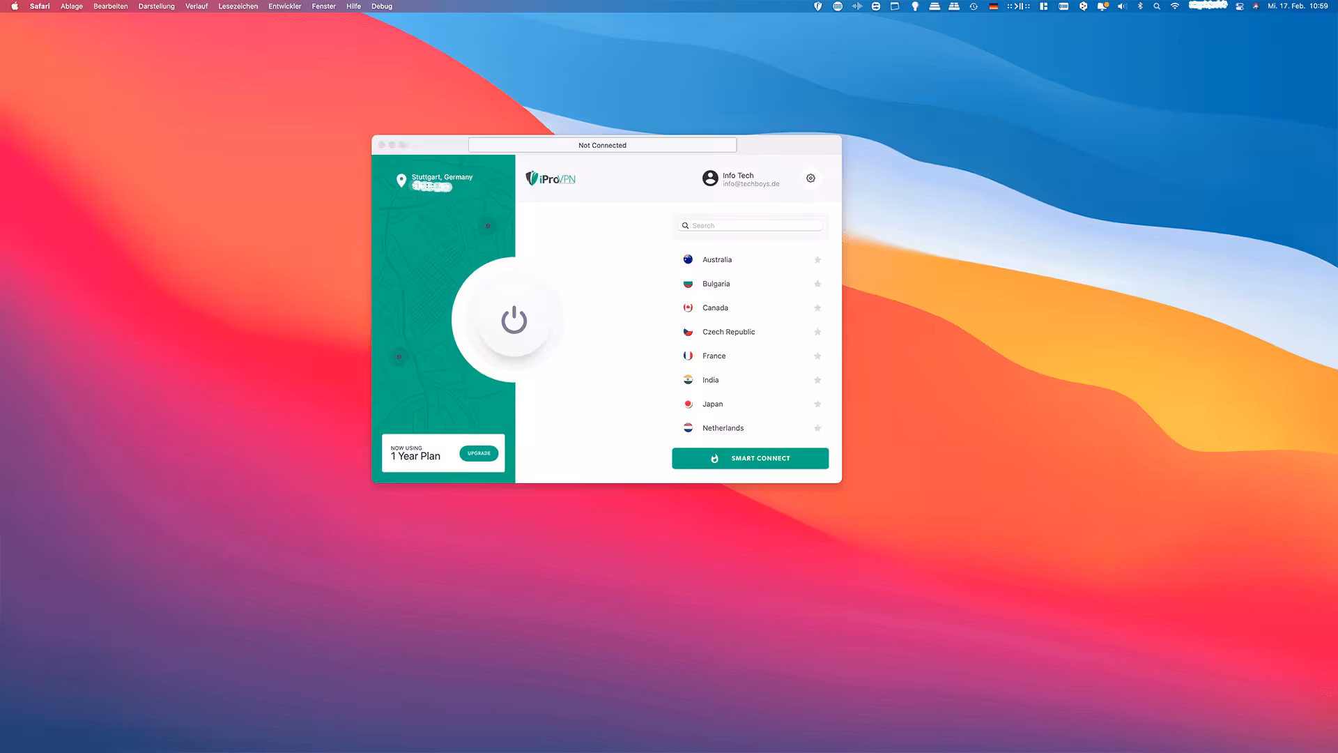 iPro VPN Mac Bedienung Kopie • techboys.de