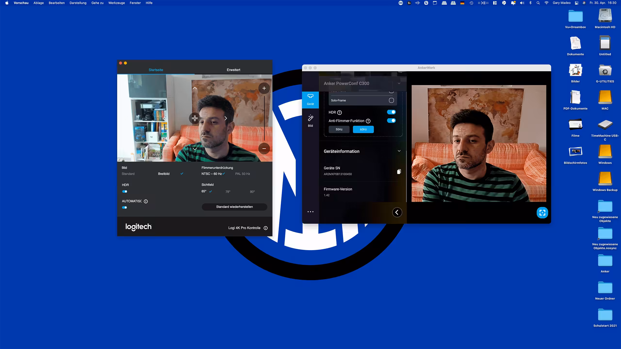 Vergleich Logitech 4k vs AnkerWork • techboys.de