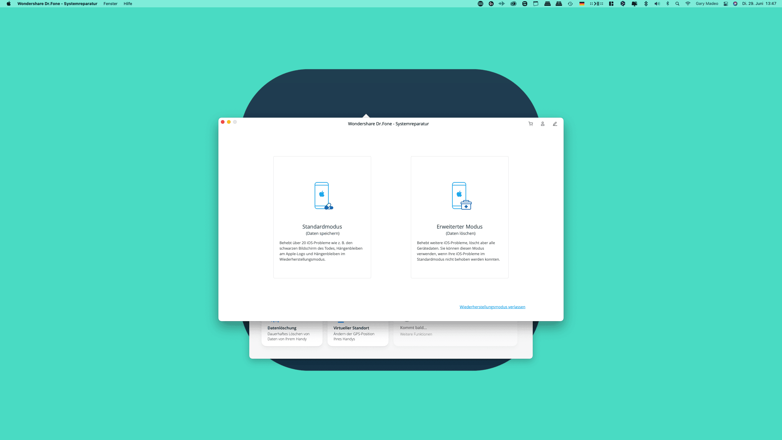 iOS Probleme lösen - so geht's iOS14Systemretten7.14