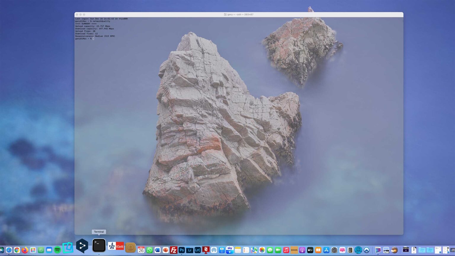 macOS Internet Geschwindigkeit messen • techboys.de • smart tech, auf den Punkt!