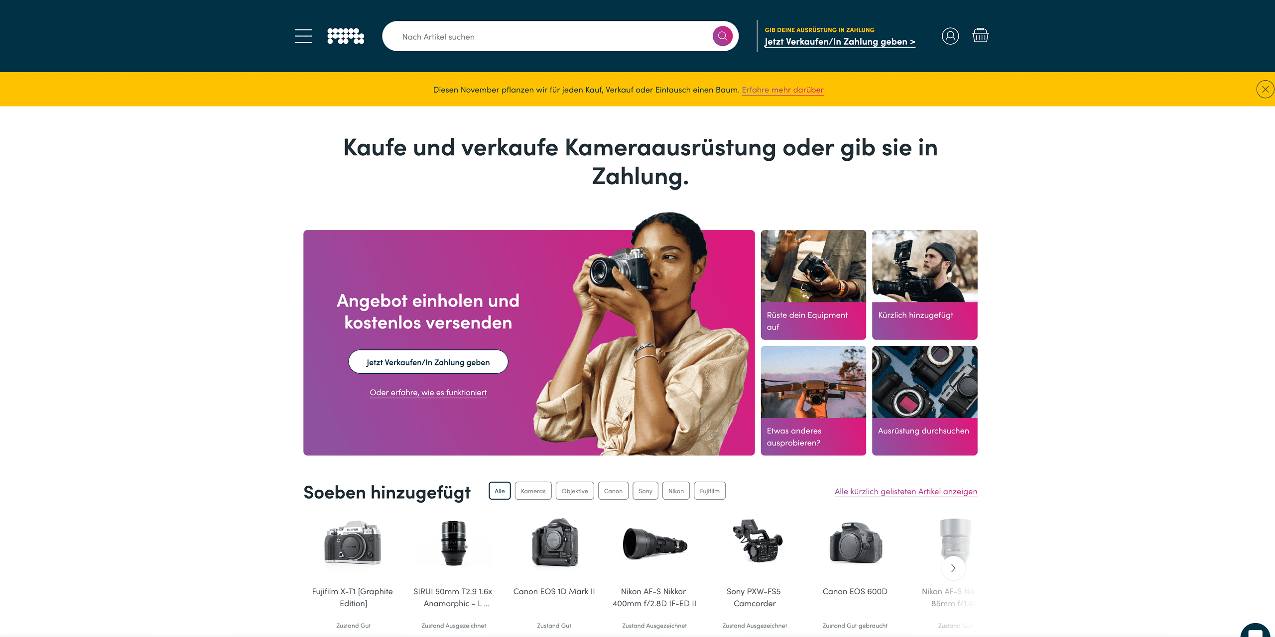 Der Wunsch nach einer neuen Kamera. Was tun mit der alten? MPB Kaufe und verkaufe gebrauchte Kameras und Objektive • techboys.de • smarte News, auf den Punkt!