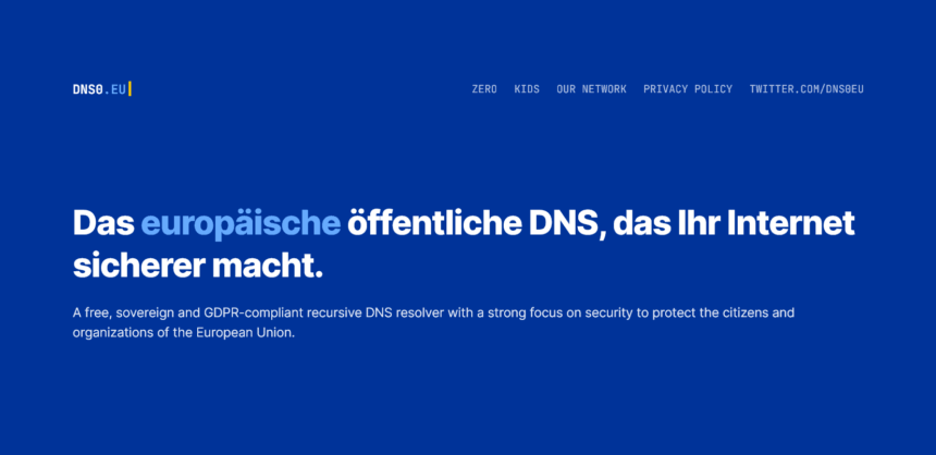 Das europaeische oeffentliche DNS das Ihr Internet sicherer macht • 🚀 techboys.de : 💡Smarte Technik & Hardware für den Alltag