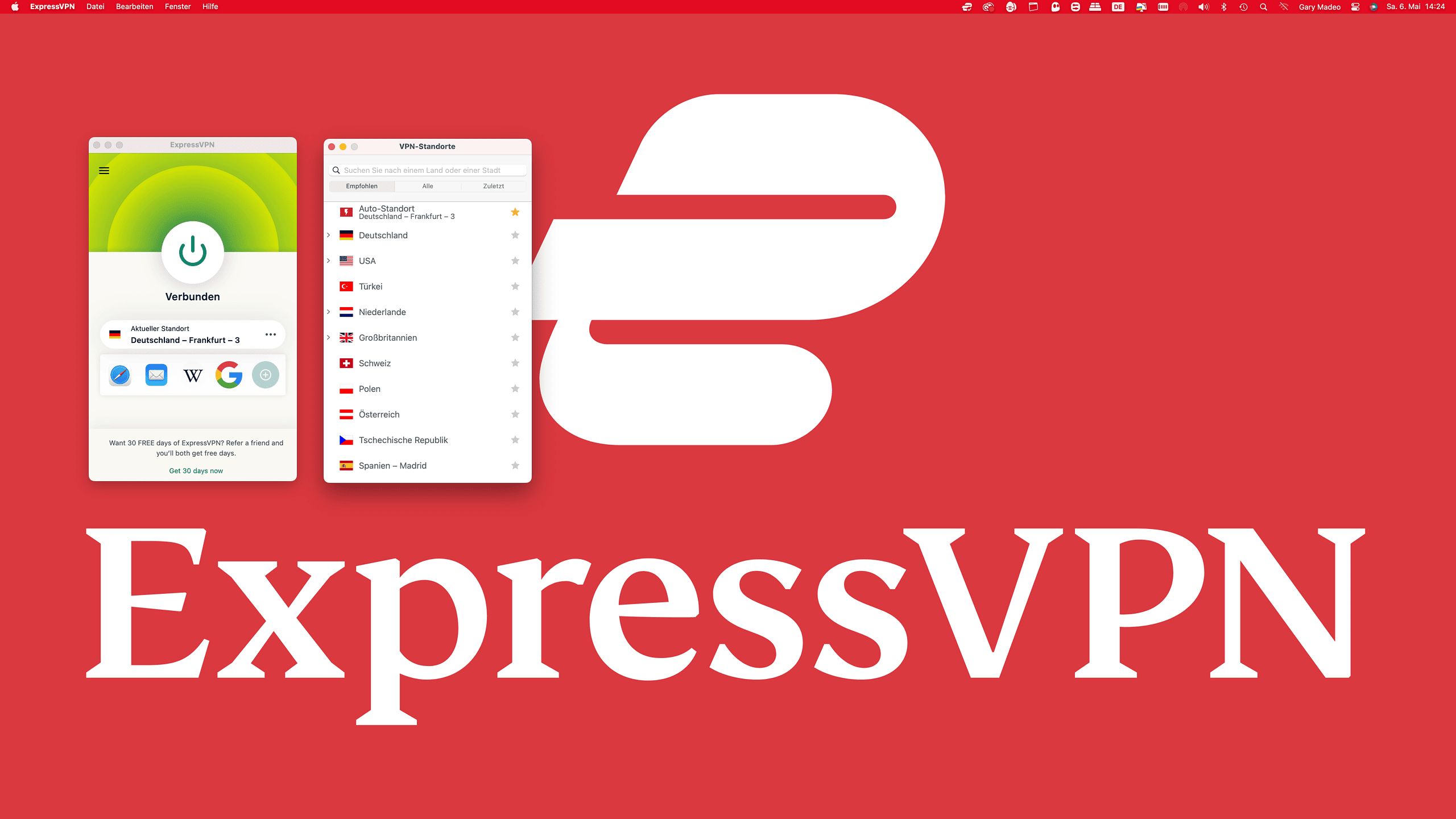 ExpressVPN App 14.24.42 • 🚀 techboys.de : 💡Smarte Technik & Hardware für den Alltag