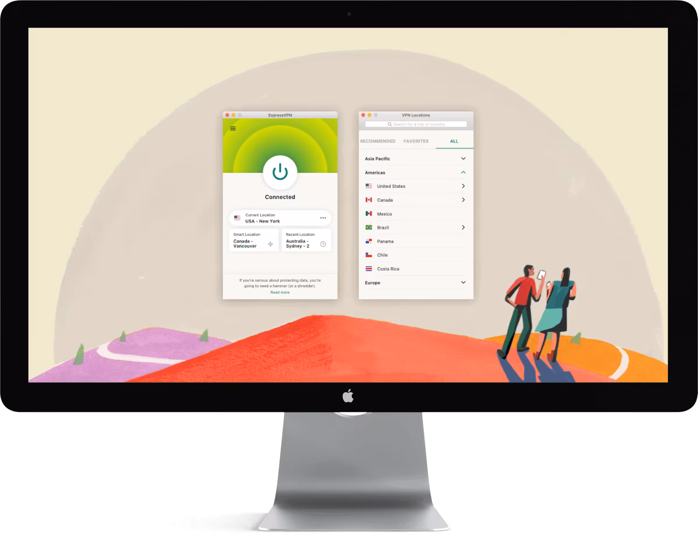 🔝 ExpressVPN Test 2023 – Wo wir sind, ist oben! partner assets screenshots mac expressvpn imac 2 • techboys.de ▶ Smart Home. PC-Hardware. Streaming. Ohne Blabla.