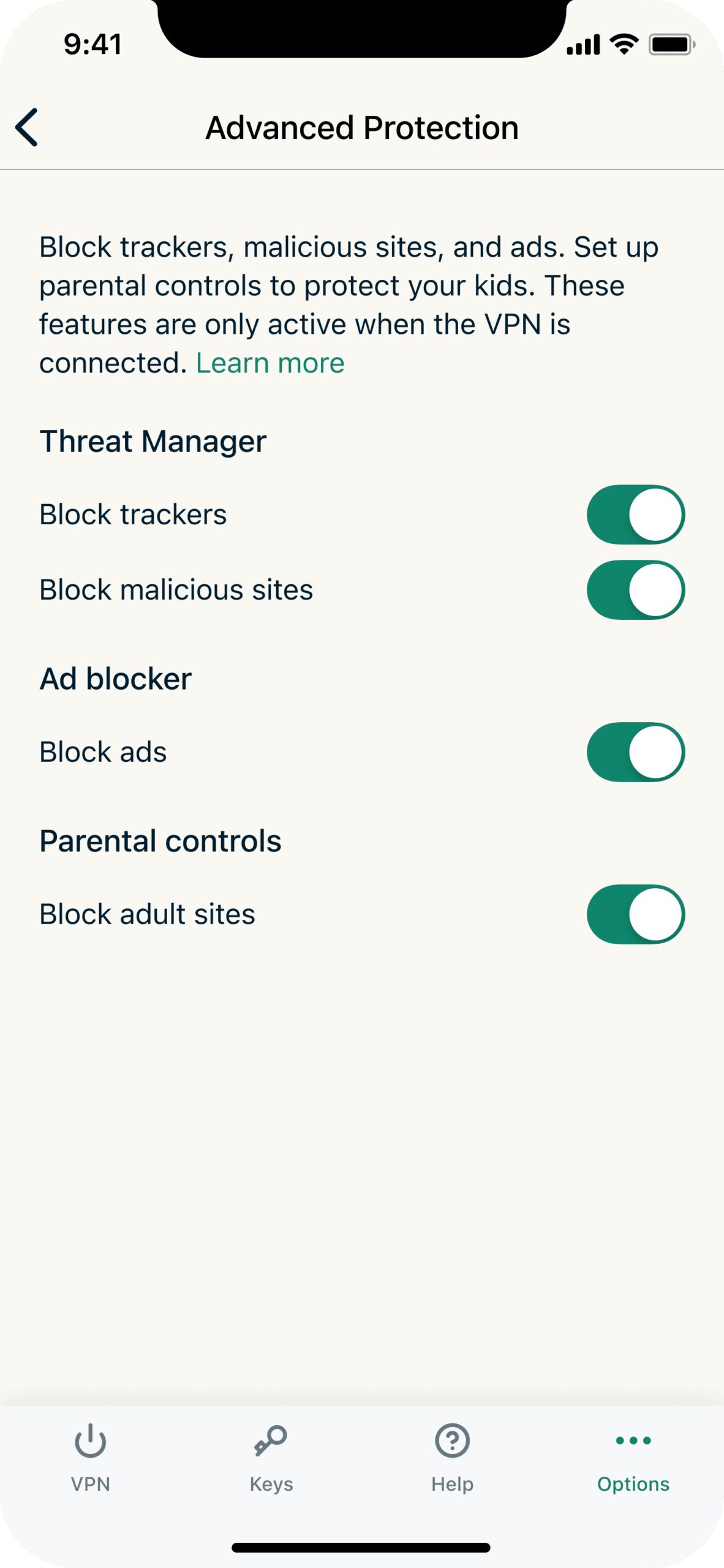 ExpressVPN Abo - Adblocker