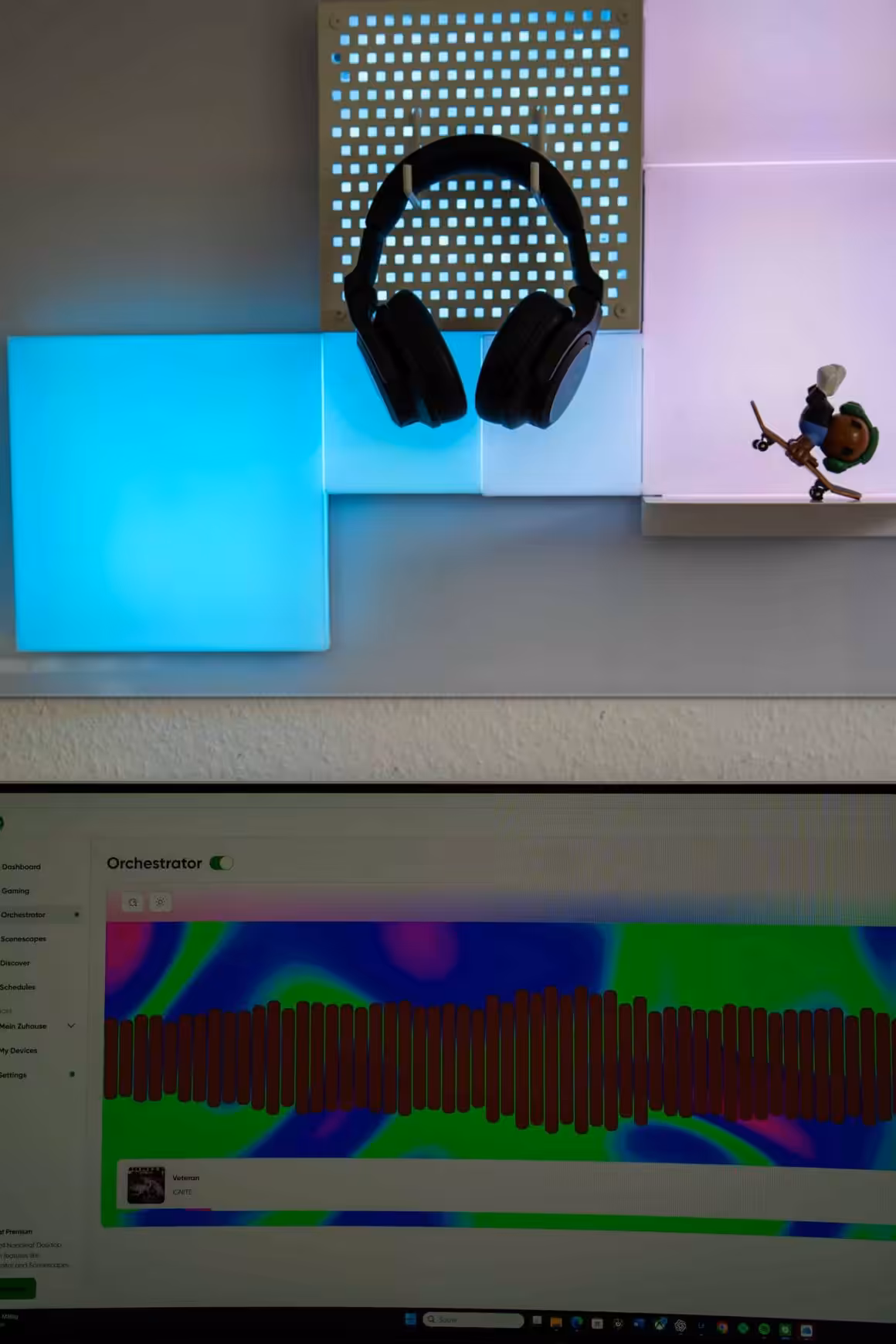 Nanoleaf Blocks Test: RGB-Wandlicht mit Regal-Funktion im Alltag nanoleaf 13 • techboys.de