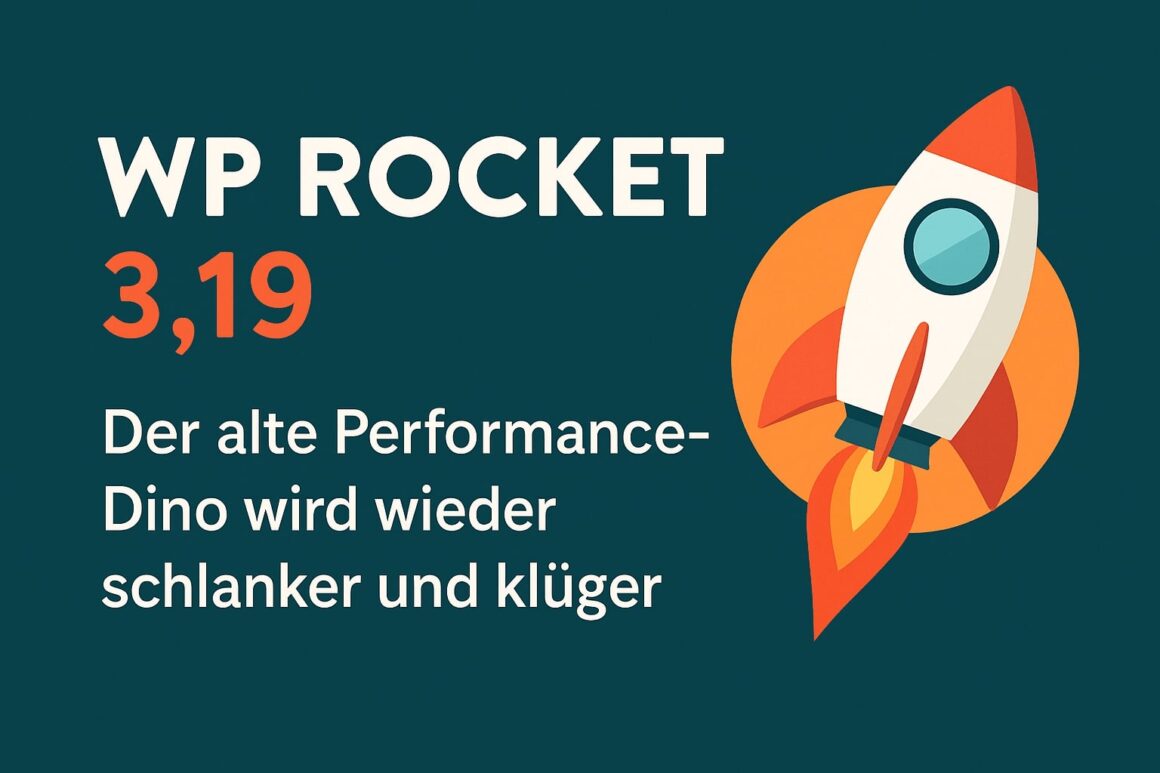 WP Rocket 3.19: Der alte Performance-Dino wird wieder schlanker und klüger WP Rocket 1 • 🚀 techboys.de : 💡Smarte Technik & Hardware für den Alltag
