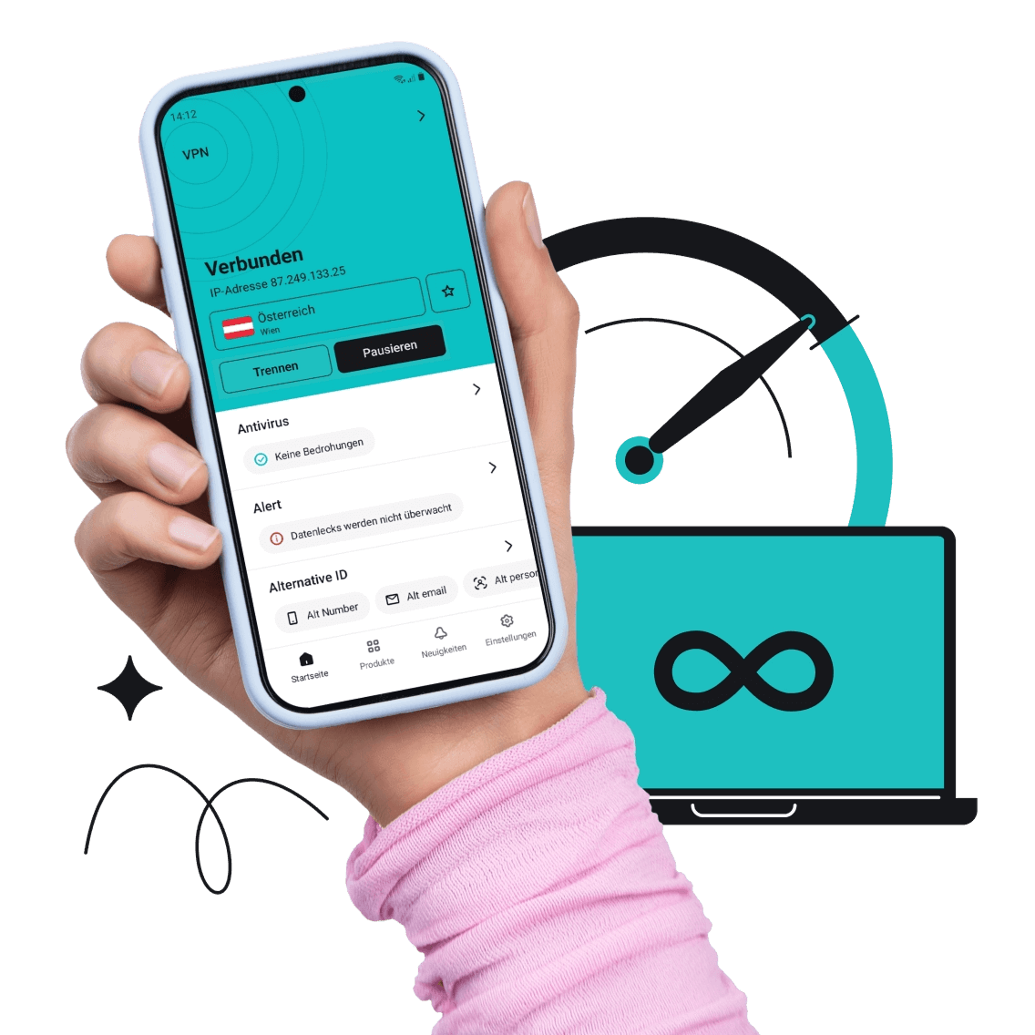 Surfshark Everlink: VPN-Abbruch? Dieses self-healing Feature lässt’s erst gar nicht passieren hero de 2 • 🚀 techboys.de : 💡Smarte Technik & Hardware für den Alltag