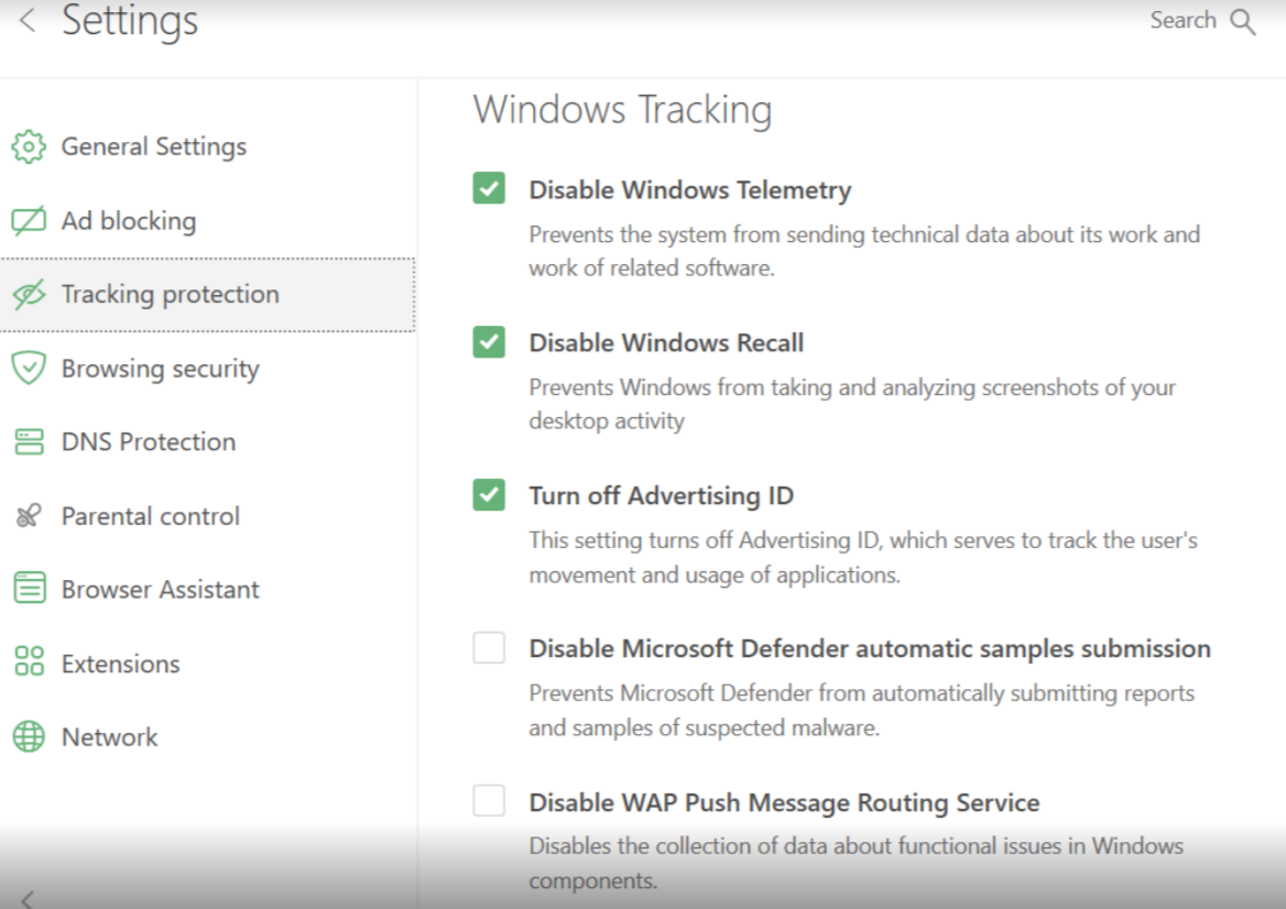 Screenshot-Paranoia? Wie AdGuard Microsoft Recall einfach abschaltet tracking protection enabled 1 • 🚀 techboys.de : 💡Smarte Technik & Hardware für den Alltag