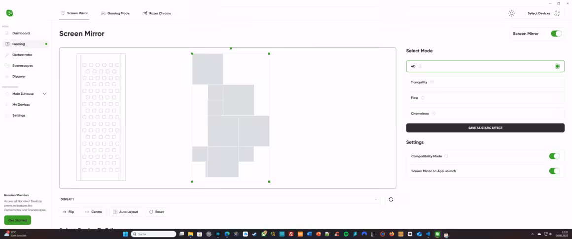 Nanoleaf Pegboard Test – Wenn dein Schreibtisch zum Lichtspielplatz wird Nanoleaf Deskop Screenmirror • techboys.de ▶ Smart Home. PC-Hardware. Streaming. Ohne Blabla.