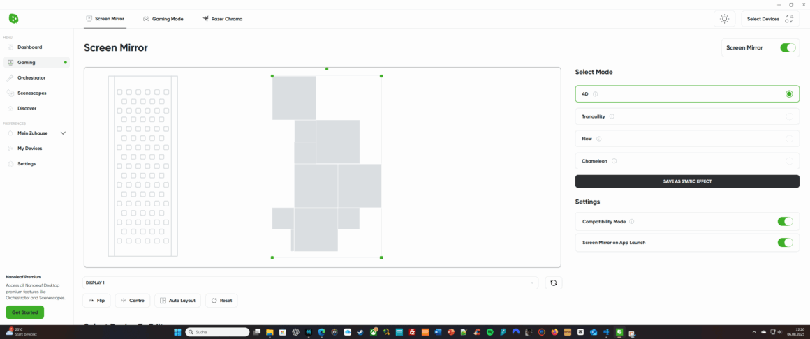 Nanoleaf Deskop Screenmirror • 🚀 techboys.de : 💡Smarte Technik & Hardware für den Alltag