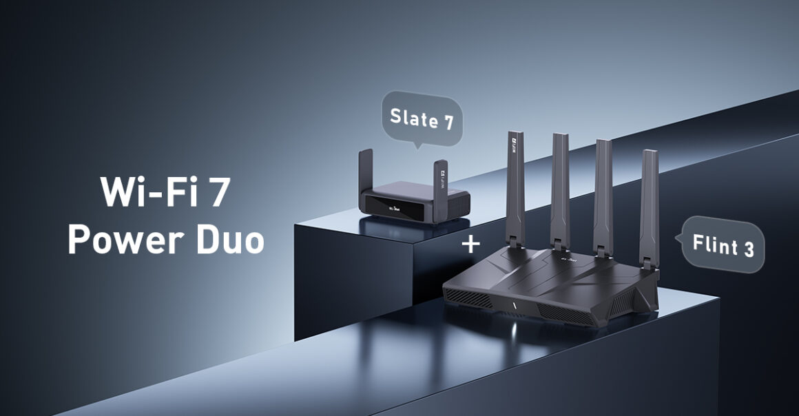 GL.iNet BE9300 /Flint 3: Neuer VPN-Router mit Wi-Fi 7 bei Amazon! Sleek Wi-Fi 7 Router und Mesh-System für intelligentes Smart Home, optimale Netzwerkleistung, Streaming und Hardware für vernetzte Geräte.
