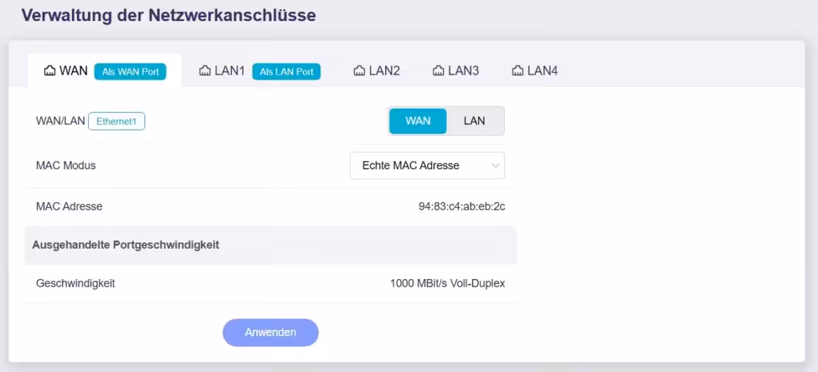 Wi-Fi 7 für die Ungestümen, VPN für die Vorsichtigen – Flint 3 im Test LAN Anschluesse Flint 3 • techboys.de ▶ Smart Home. PC-Hardware. Streaming. Ohne Blabla.