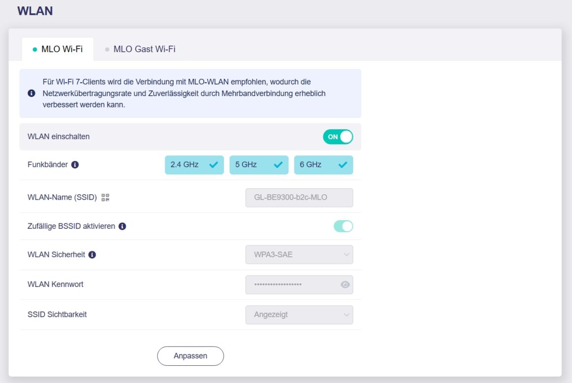 Wi-Fi 7 für die Ungestümen, VPN für die Vorsichtigen – Flint 3 im Test MLO Wifi • techboys.de ▶ Smart Home. PC-Hardware. Streaming. Ohne Blabla.