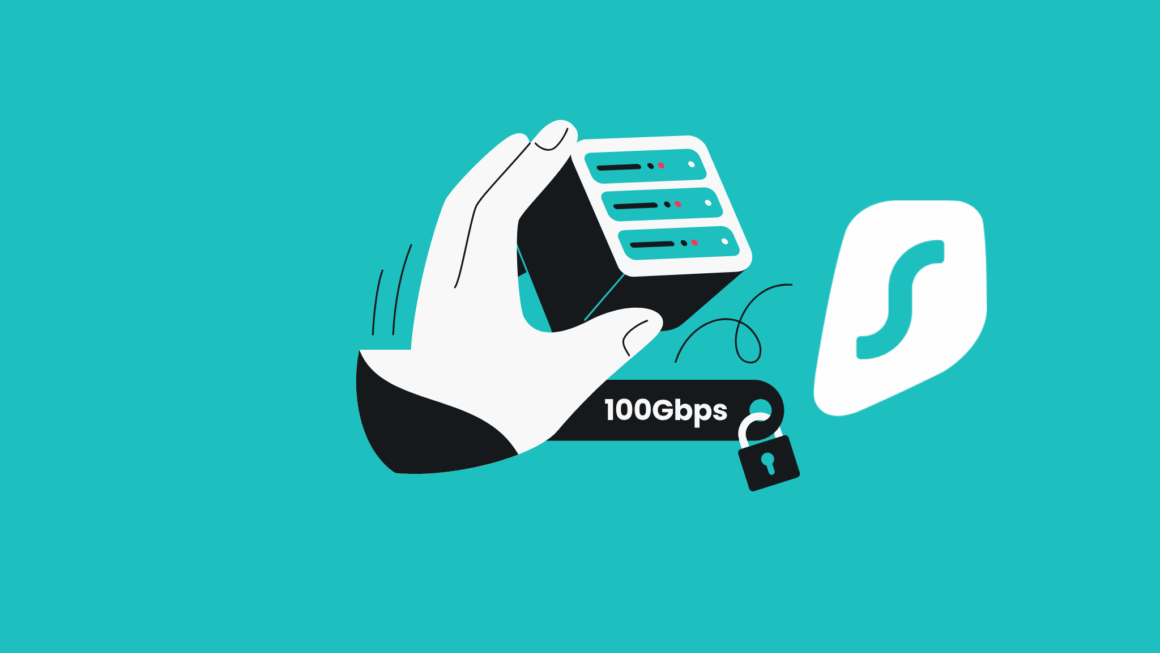 🧠 Surfshark pumpt jetzt 100 Gbps durchs Netz – und ich hab Fragen Schnelles, sicheres Smart Home Netzwerk mit 100 Gbps, modernem Hardware-Switch, verschlüsselter Verbindung und Streaming-Technologie für vernetztes Wohnen.