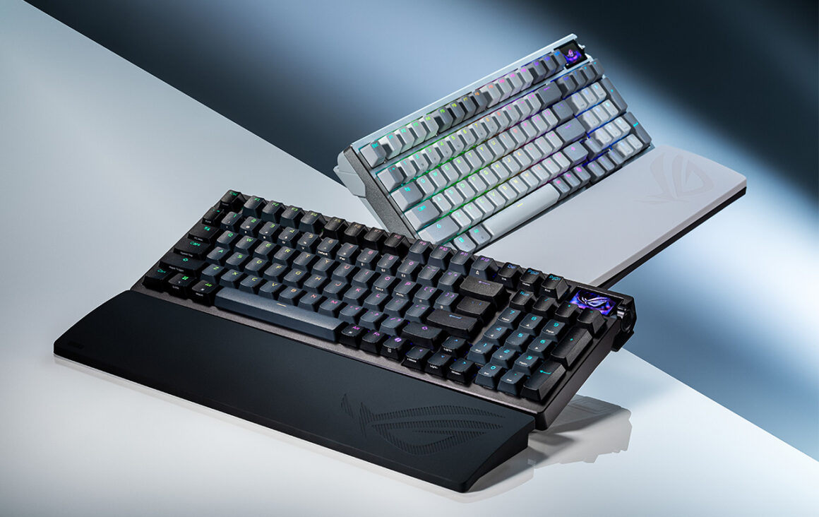 ROG Azoth 96 HE: Asus bringt Hall-Effect-Switches im 96%-Format (und verlangt ordentlich dafür) Hochwertige Gaming-Tastaturen mit RGB-LED-Beleuchtung, perfect für Smart Home Setup und Streaming. Modernes Design und ergonomische Funktionen für optimalen Komfort.
