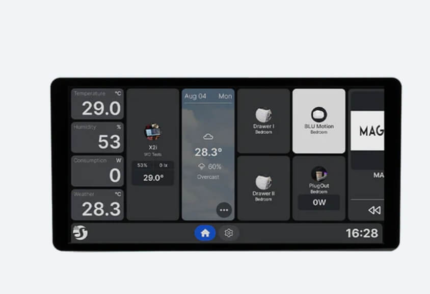 Shelly Wall Display X2i