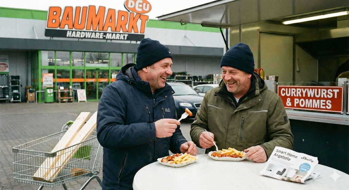 Currywurst mit Pommes • techboys.de