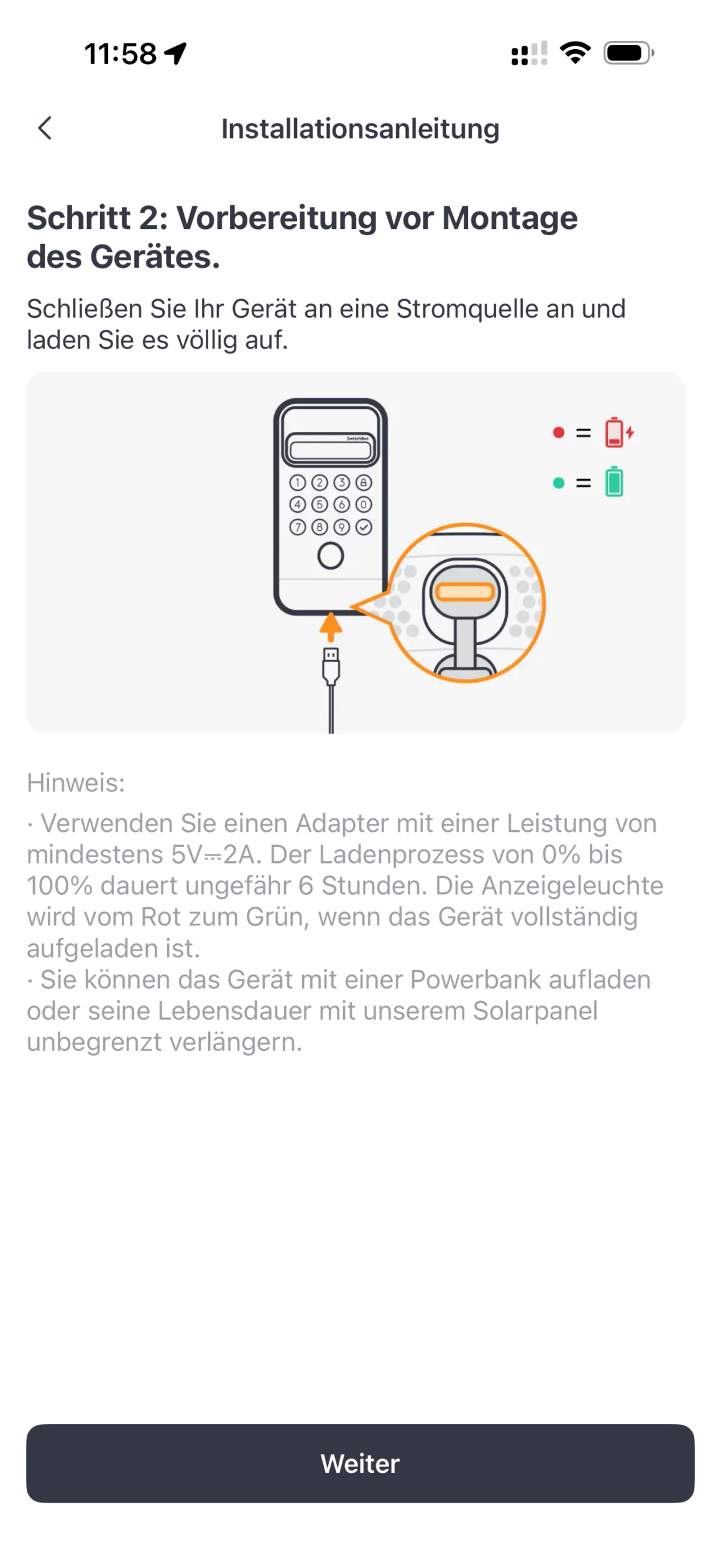 SwitchBot Lock Ultra Vision Pro Combo: Mein Schlüssel bleibt jetzt in der Schublade SwitchBot Keypad Vision Pro App – Montage Schritt 1