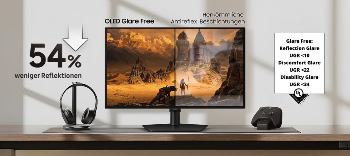 Plötzlich da: Samsungs abgespeckter QD-OLED G61SH de feature odyssey oled g6 27g61sh 551328435 • techboys.de