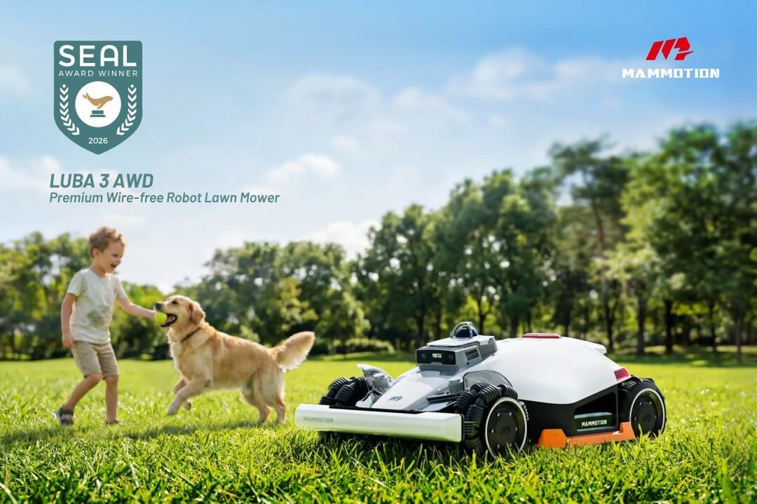 Mammotion macht iNavi und 4G lifetime kostenlos. Navimow gerät unter Druck. LUBA 3 AWD Robotic Lawn Mower becomes the first of its kind to win SEAL Sustainable Product Award • techboys.de