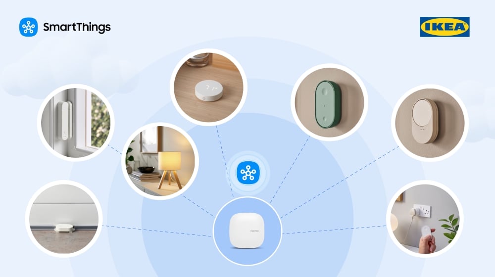 25 IKEA-Matter-Geräte direkt in SmartThings. Dirigera wird optional Samsung Corporate Technology Samsung SmartThings IKEA 25 IKEA Matter Devices main1 • techboys.de
