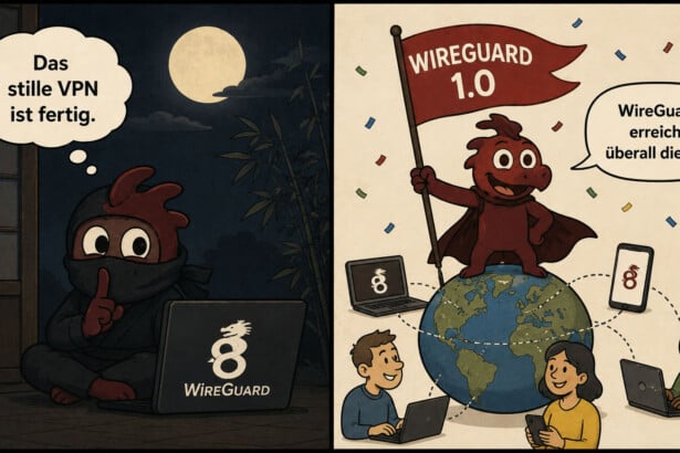 Das stille VPN ist fertig WireGuard erreicht ueberall die 1.0 &bull; techboys.de
