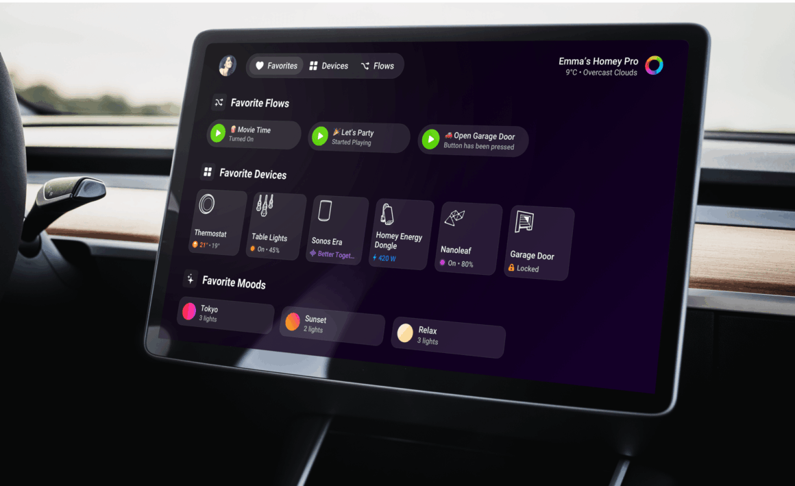 homey tv browser car &bull; techboys.de