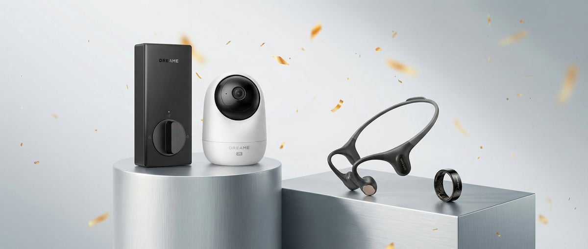 Dreame Smart Ring und Glow Ring: der Saugroboter-Riese baut jetzt Ringe Dreame Produktfamilie mit Smart Lock, Kamera, Nackenband und Smart Ring