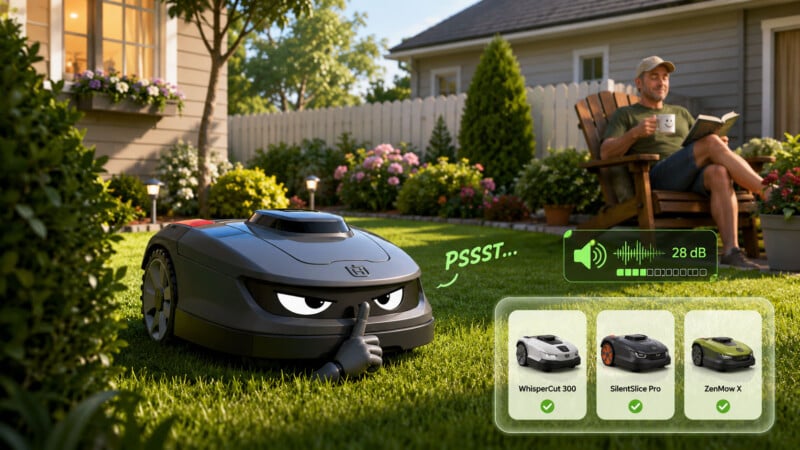 Leise Maehroboter &bull; techboys.de