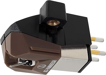 Audio-Technica AT-VM95SH VM95-Serie Stereotonabnehmer Shibata Braun