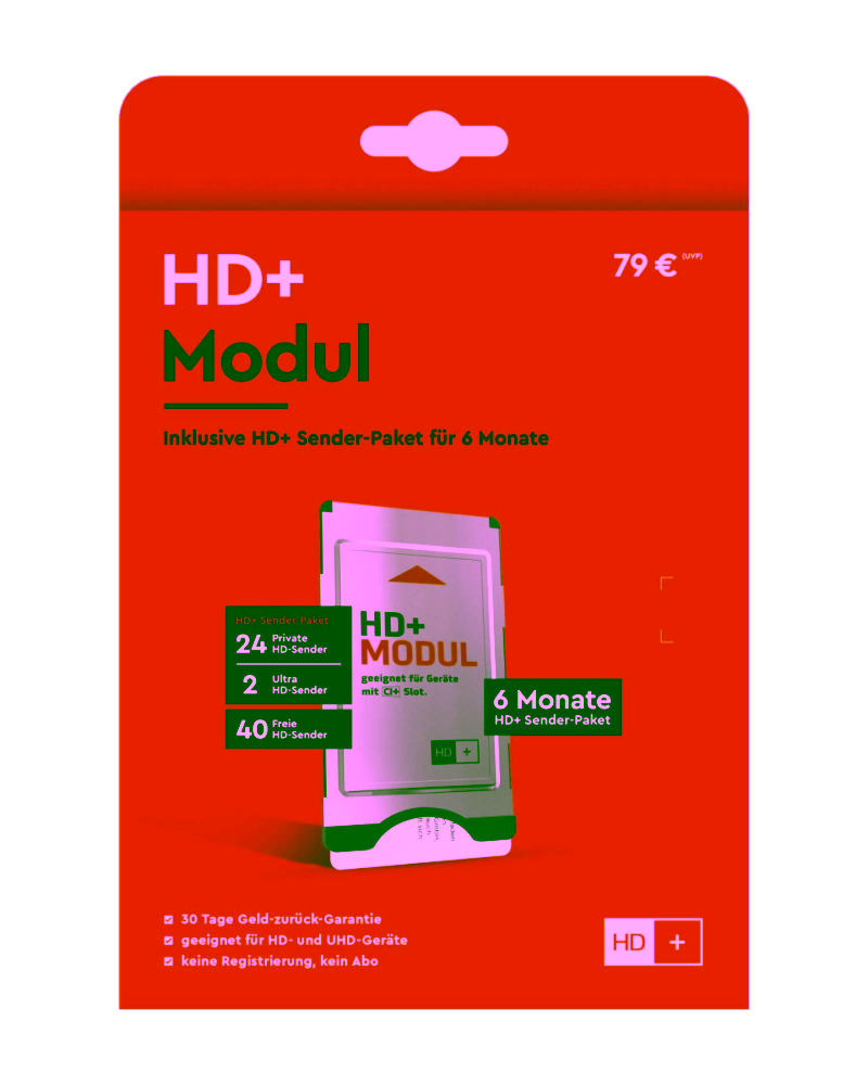 HD+ CI+ Modul mit Karte (6 Monate)