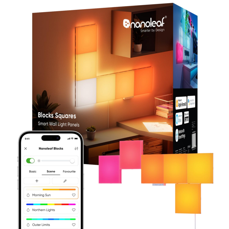 Nanoleaf Blocks Starter Kit 6 Quadrate