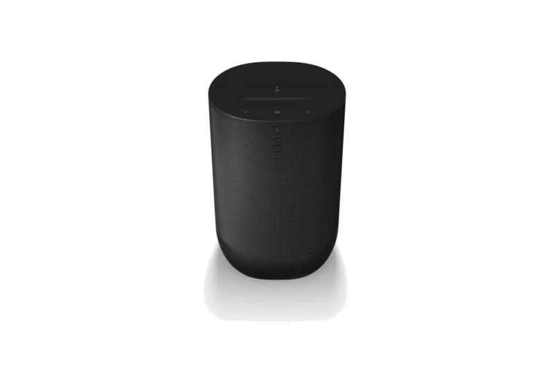 Sonos Move 2 Tragbarer WLAN-Speaker – Schwarz