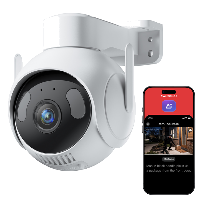 SwitchBot Outdoor Pan/Tilt Kamera 3K